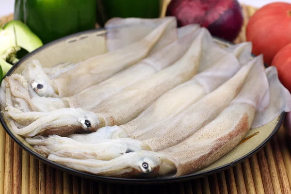 Fresh squid — Stock Photo, Image