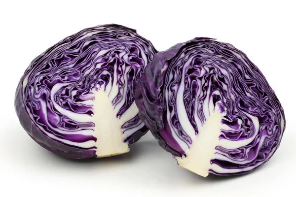 Cabbage halves — Stock Photo, Image