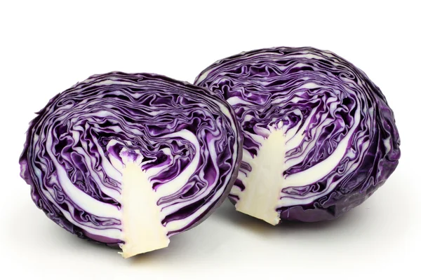 Cabbage halves — Stock Photo, Image