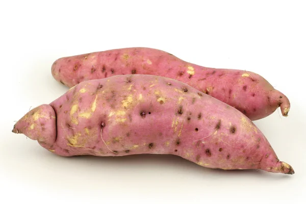 Surowego słodkie ziemniaki — Zdjęcie stockowe