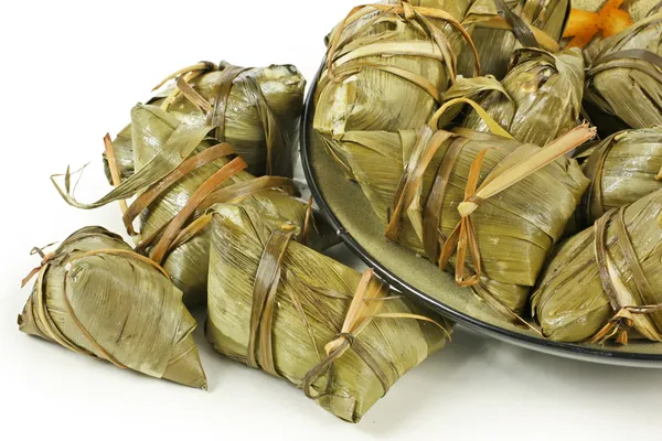 Dumpling in bowl — Stock Photo, Image