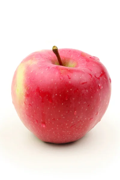 Nassen Apfel — Stockfoto