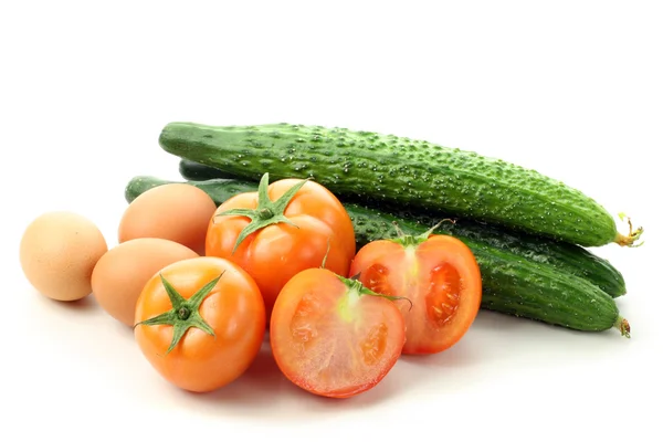 Lågt kaloriinnehåll grönsaker — Stockfoto