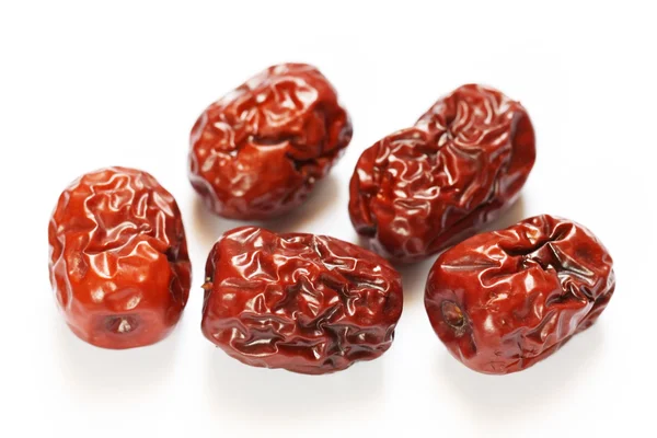 Oriental red dates — Stock Photo, Image