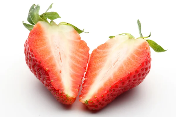 Strawberry halves — Stock Photo, Image