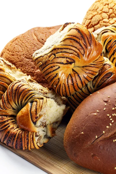 Farklı taze ekmek — Stok fotoğraf