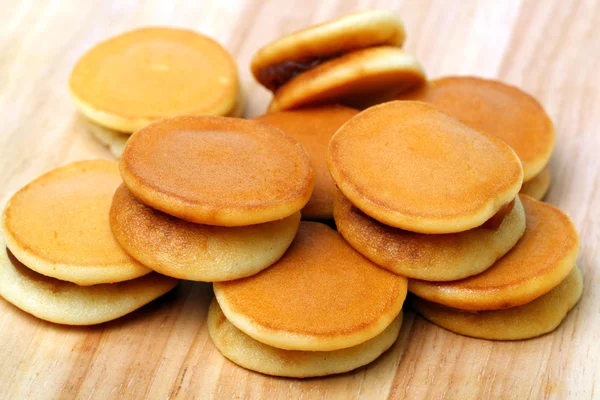 Dorayaki on board — Stock Photo, Image