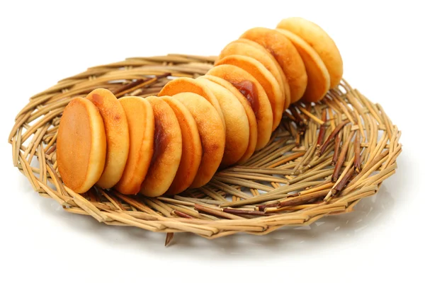 Dorayaki on plate — Stock Photo, Image