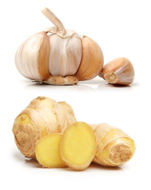 Ginger and Garlic clipart