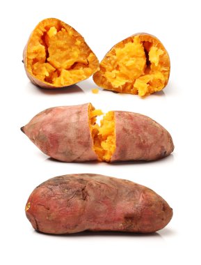 kavrulmuş tatlı patates
