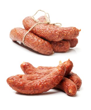Smoked sausages clipart