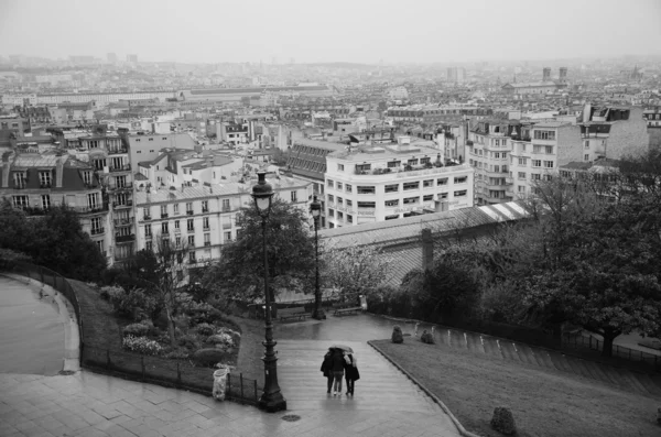 Paris 'te yağmurlu bir gün — Stok fotoğraf