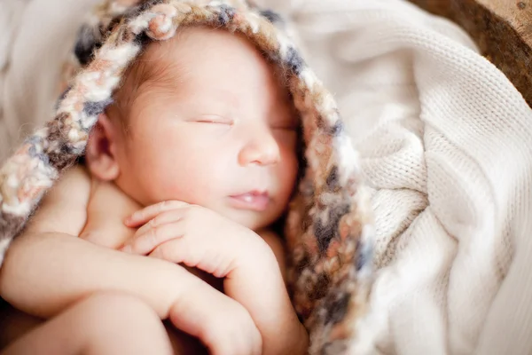 Newborn baby boy — Stock Photo, Image