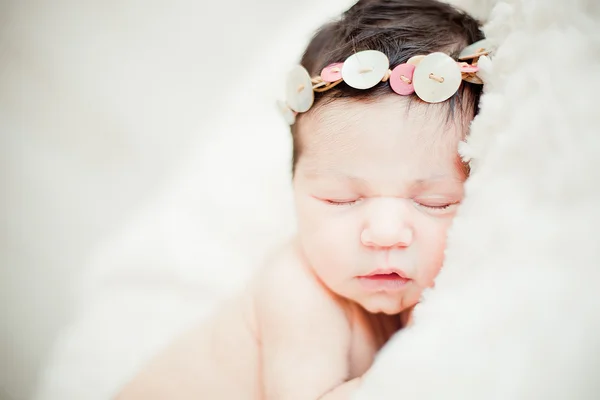 Sleeping newborn — Stock Photo, Image