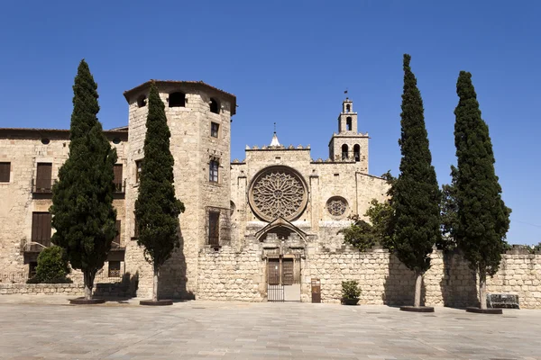 Mosteiro de sant cugat — Fotografia de Stock