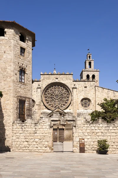 Opatství sant cugat — Stock fotografie