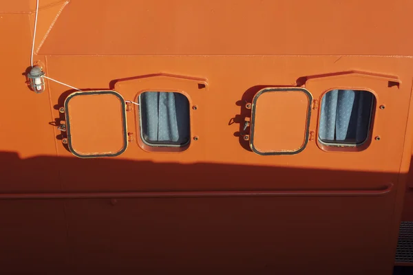A hajó windows-. — Stock Fotó