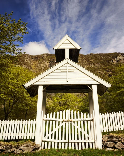 Cemetery gate at Oersdalen. — Stock Photo, Image