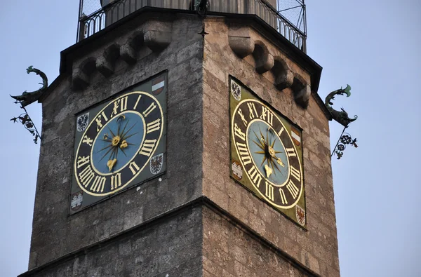 Innsbrucker Uhr — Stockfoto