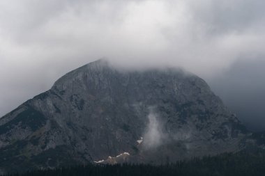 Karadağ 'ın Durmitor Ulusal Parkı' nın resimli yaz manzarası