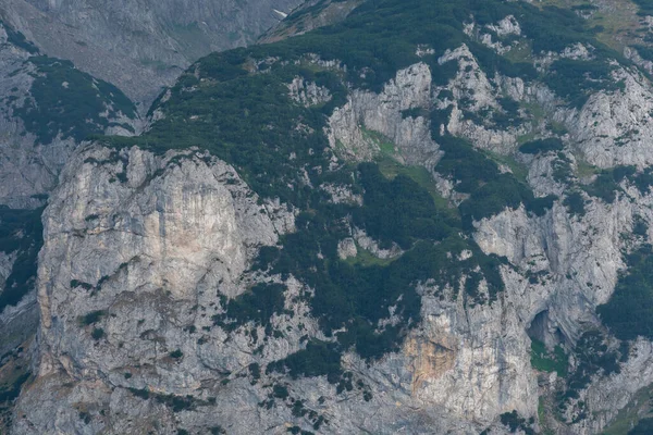 Pendientes Rocosas Parque Nacional Durmitor Montenegro — Foto de Stock