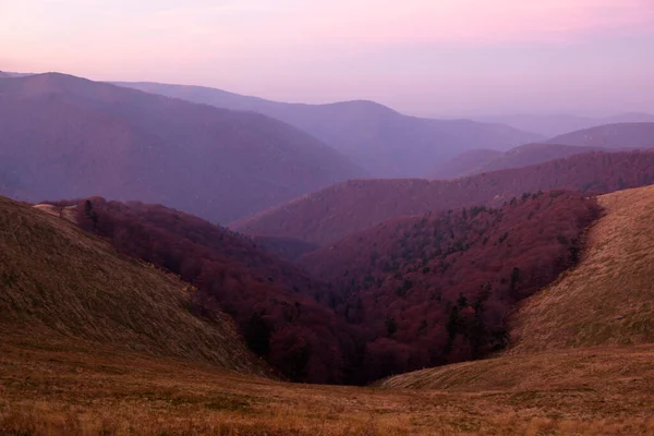 Outono Nas Montanhas Cárpatas Ucrânia — Fotografia de Stock