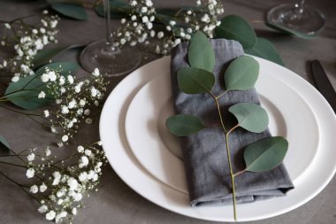 Noel ya da Yeni Yıl dekorasyon konsepti