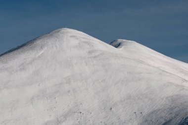 Karpat Dağları, Ukrayna 'da kış manzarası