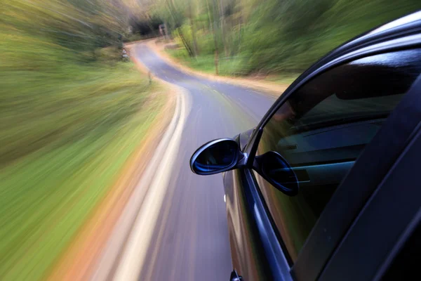 Side view from car — Stock Photo, Image