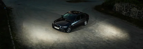 lüks sedan görünümü.