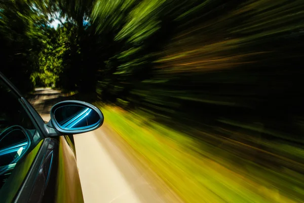 Side view of luxury sedan. — Stock Photo, Image