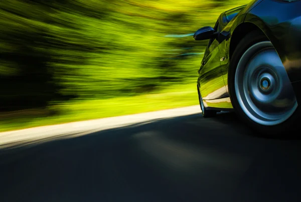 Side view of luxury sedan. — Stock Photo, Image