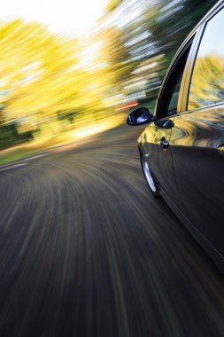 hız sedan yan görünüm