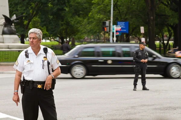 Americký policista — Stock fotografie