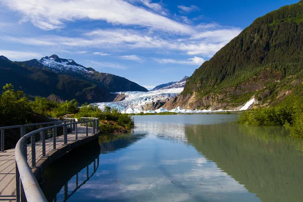 Baia dei ghiacciai in Alaska — Foto Stock