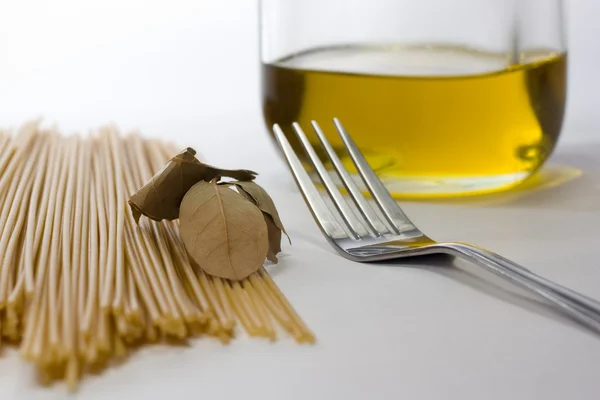 Pasta preparations — Stock Photo, Image