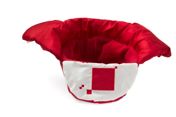 Cappello rosso con cappuccio — Foto Stock