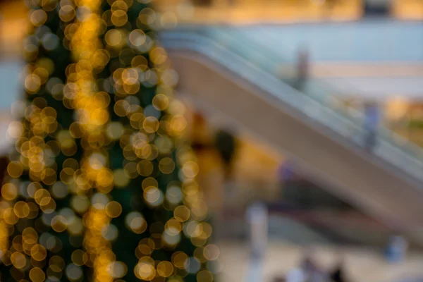 Albero di Natale fuori fuoco — Foto Stock