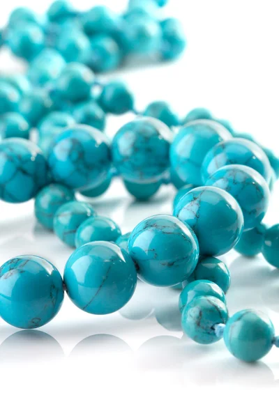 Turkuaz kolye ve bileklik