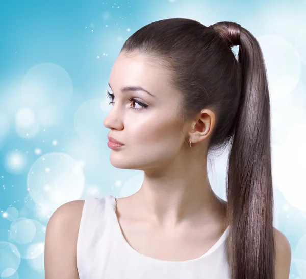 Sağlık, Cilt Bakımı, spa ve güzellik kavramı - genç güzel w