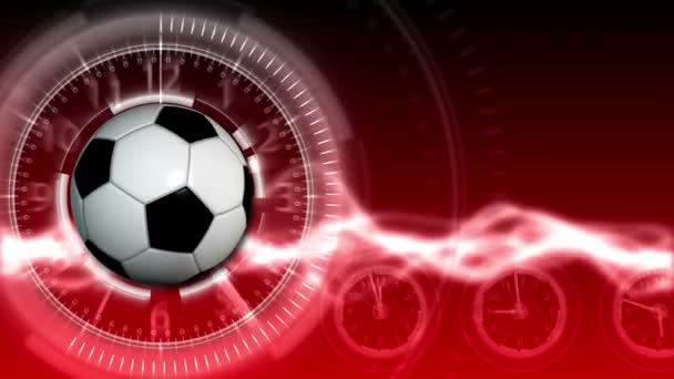 Fußball Sport Hintergrund 16 (hd) — Stockvideo