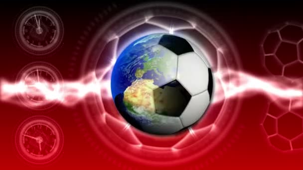 Football monde fond 40 (Hd) — Video