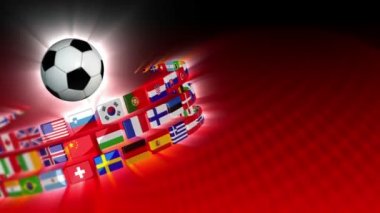 Futbol uluslararası bayrakları spor arka plan 54 (Hd)