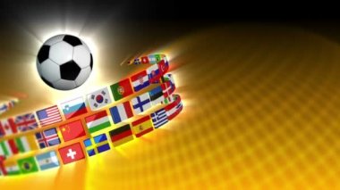 arka plan futbol uluslararası bayrakları spor