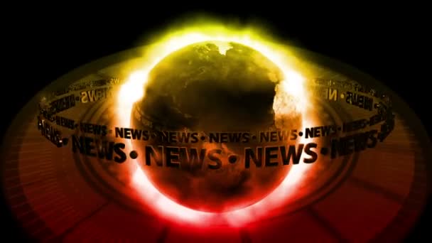 News Earth Motion Contexte — Video