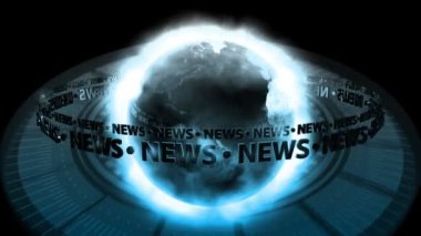 haber dünya hareketli arka plan