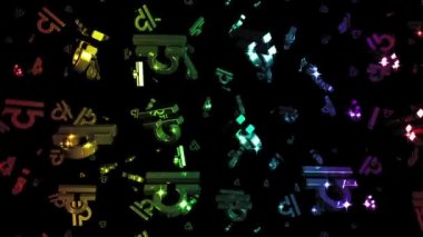 Falling rainbow burç Terazi sembolleri döngü