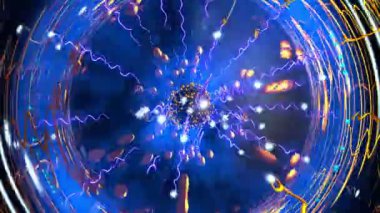 Elektrik çarpması plazma topu