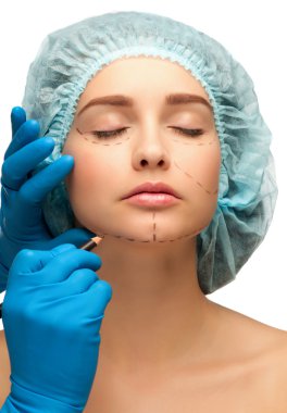 plastik cerrahi işlemden önce yüz