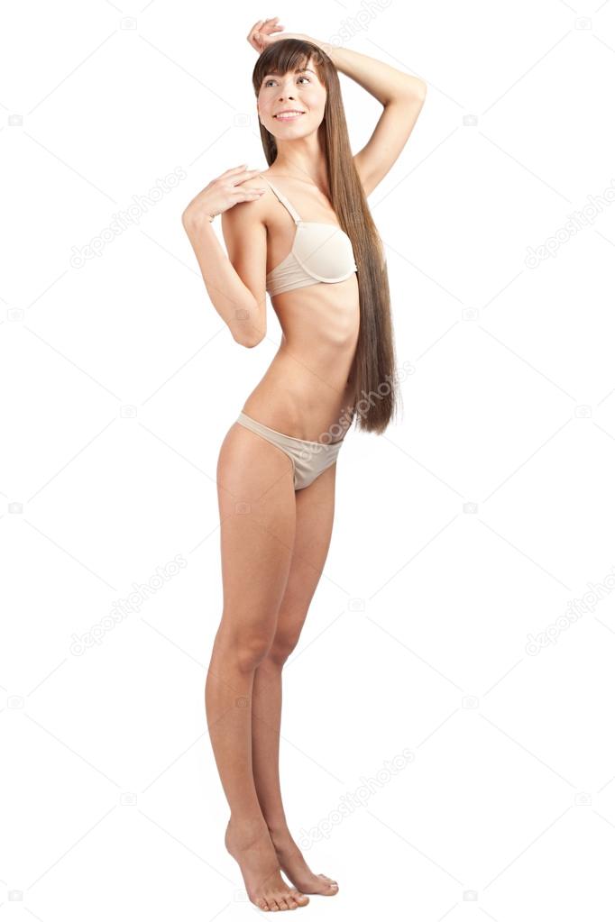 Woman with Perfect Body Removing Underwear Stock Image - Image of female,  attractive: 122788539